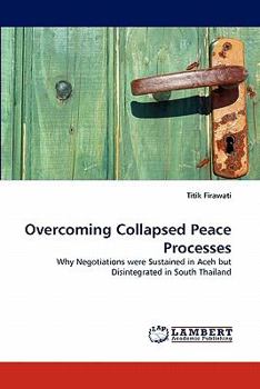 Paperback Overcoming Collapsed Peace Processes Book