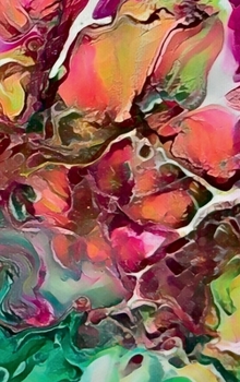 Big Pocket Canvas for - Whatever You Want - 6x9 - Blooming Bouquets : Your Personal Art Book