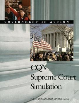 Paperback Cq&#8242;s Supreme Court Simulation: Government in Action Book