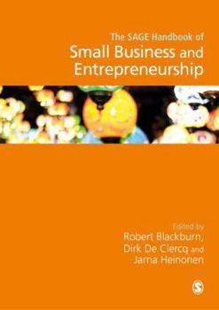 Hardcover The Sage Handbook of Small Business and Entrepreneurship Book