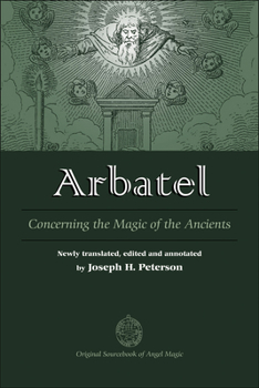 Hardcover Arbatel: Concerning the Magic of the Ancients Book