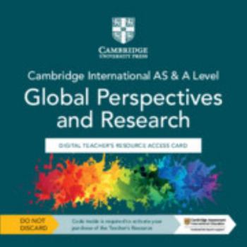 Misc. Cambridge International as & a Level Global Perspectives & Research Digital Teacher's Resource Access Card Book