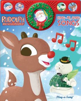 Hardcover Rudolph the Red Nosed Reindeer Holiday Song Book