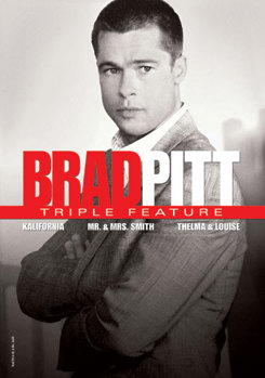 DVD Brad Pitt Triple Feature Book
