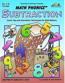 Paperback Math Phonics Substraction: Quick Tips & Alternative Techniques for Math Mastery Book