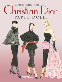 Paperback Classic Fashions of Christian Dior: Paper Dolls Book