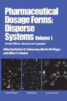 Hardcover Pharmaceutical Dosage Forms: Disperse Systems Book