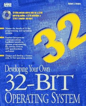 Paperback Developing Your Own 32-Bit Operating System/Book and Cd-Rom Book