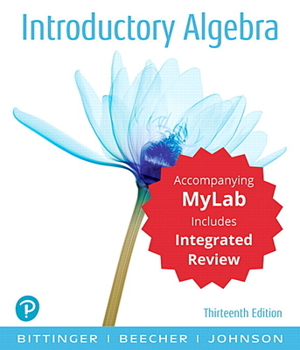 Paperback Introductory Algebra with Integrated Review Plus Mylab Math with Pearson Etext -- Access Card Package [With Access Code] Book