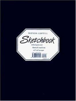 Hardcover Watson Guptill Sketchbook Navy Blue Book