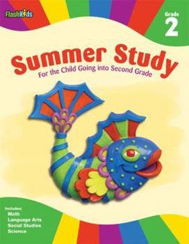 Paperback Summer Study: Grade 2 (Flash Kids Summer Study) Book