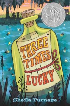 Hardcover Three Times Lucky Book