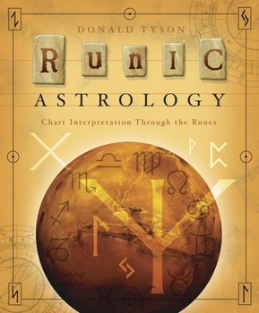 Paperback Runic Astrology: Chart Interpretation Through the Runes Book