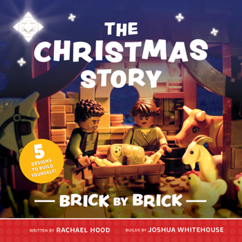 Paperback The Christmas Story Brick by Brick Book