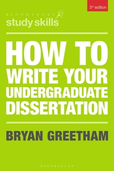 Paperback How to Write Your Undergraduate Dissertation Book