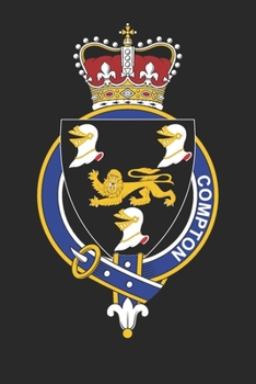 Paperback Compton: Compton Coat of Arms and Family Crest Notebook Journal (6 x 9 - 100 pages) Book