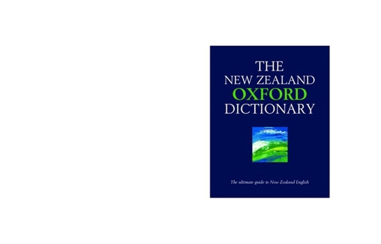 Hardcover New Zealand Oxford Dictionary Book