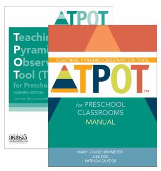 Paperback Teaching Pyramid Observation Tool (TPOT™) for Preschool Classrooms Set, Research Edition Book
