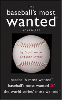 Paperback Baseball's Most Wanted Boxed Set: Baseball's Most Wanted, Baseball's Most Wanted II, and the World Series' Most Wanted(tm) Book