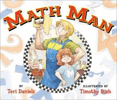 Hardcover Math Man Book