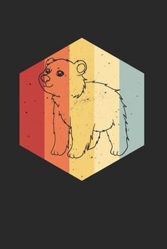 Bär Notizbuch: Bär Notizbuch für Liebhaber / Notizheft / Notizblock A5 (6x9in) Dotted Notebook / Punkteraster / 120 gepunktete Seiten (German Edition)