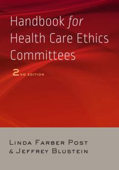 Paperback Handbook for Health Care Ethics Committees Book