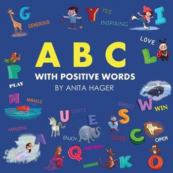 Paperback ABC with positive words Book