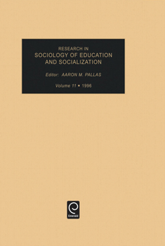 Hardcover Research in Sociology of Education and Socialization Book