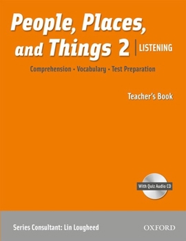 Paperback People, Places, and Things: Listening: Comprehension, Vocabulary, Test Preparation [With CDROM] Book