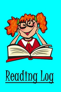 Paperback Reading Log: Girl's Reading Log Journal, Reading Record Notebook for Kids Book