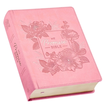 Leather Bound My Promise Bible Square Pink Book