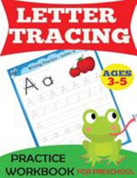 Paperback Letter Tracing Practice Workbook Book