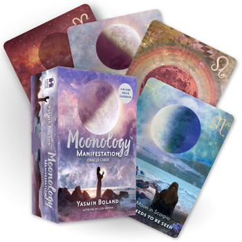 Cards Moonology Manifestation Oracle: A 48-Card Moon Astrology Oracle Deck and Guidebook Book