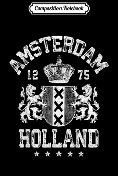 Composition Notebook: Amsterdam Football Holland Holiday Travel Gift  Journal/Notebook Blank Lined Ruled 6x9 100 Pages