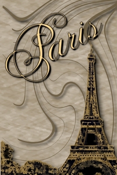 Paris Themed Bullet Journal - 150 Pages, Heart Bullets