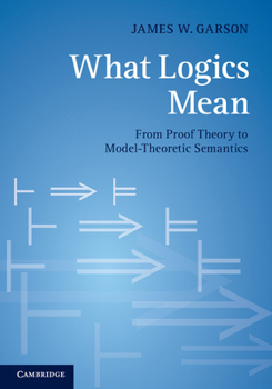 Paperback What Logics Mean: From Proof Theory to Model-Theoretic Semantics Book