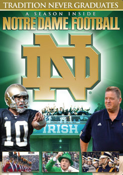 DVD Tradition Never Graduates: A Season Inside Notre Dame Football Book