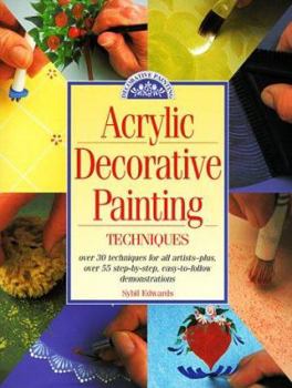 Hardcover Acrylic Decorative Painting Techniques Book