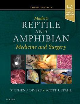 Hardcover Mader's Reptile and Amphibian Medicine and Surgery Book