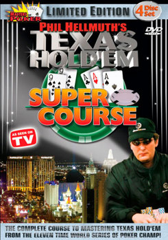 DVD Phil Hellmuth's Texas Hold 'Em Super Course Book