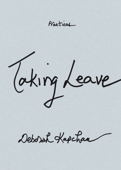 Paperback Taking Leave Book