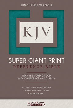 Imitation Leather KJV Super Giant Print Bible [Large Print] Book