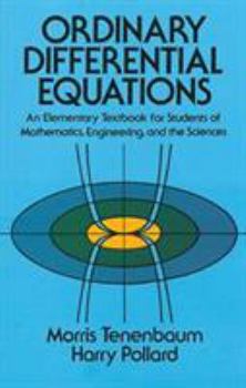 Paperback Ordinary Differential Equations Book