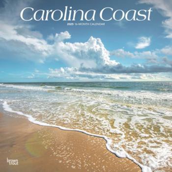 Calendar Carolina Coast 2025 12 X 24 Inch Monthly Square Wall Calendar Plastic-Free Book