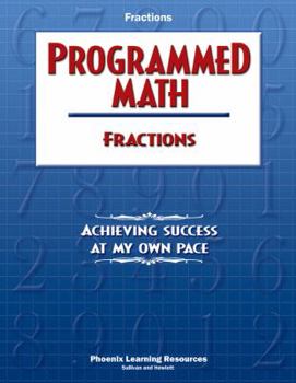 Paperback Programmed Math, Book 6, Fractions Book