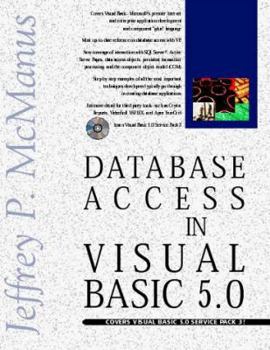 Paperback Database Access with Visual Basic 5 [With Contains All the Code from the Book, Explorer 4...] Book