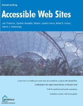 Paperback Accessible Web Sites Book