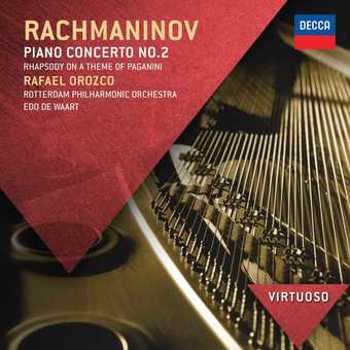 Music - CD VIRTUOSO: Rachmaninov: Piano Concerto No.2/Rhapsod [None] Book