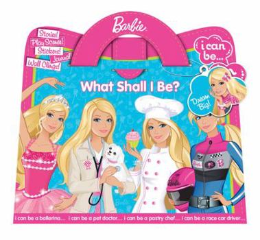 Spiral-bound Barbie: What Shall I Be? [With Wall Clings and Stencils] Book