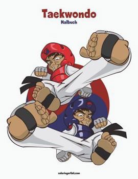 Paperback Taekwondo-Malbuch 1 [German] Book